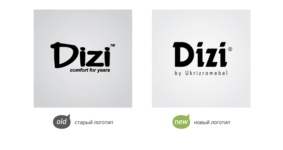 Логотип для меблів «DIZI»