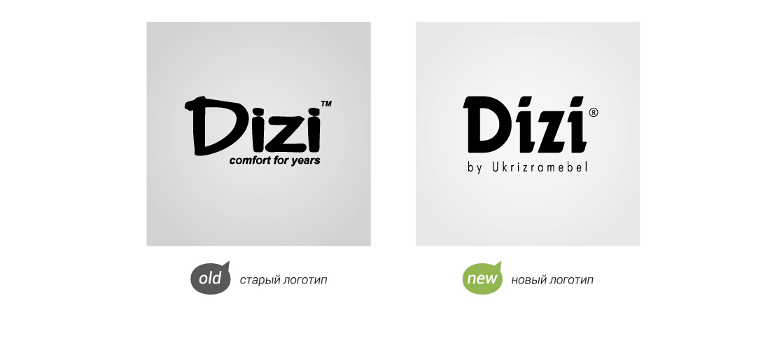 Логотип для меблів «DIZI»